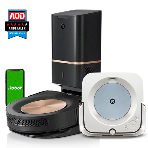 iRobot® Roomba® s9+ & Braava jet® m6 hvid/blå Bundle