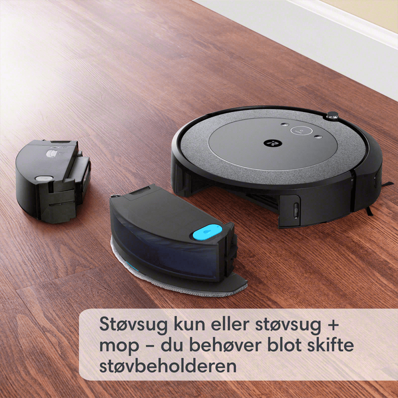 iRobot Roomba Combo® j5 robotstøvsuger og - gulvmoppe