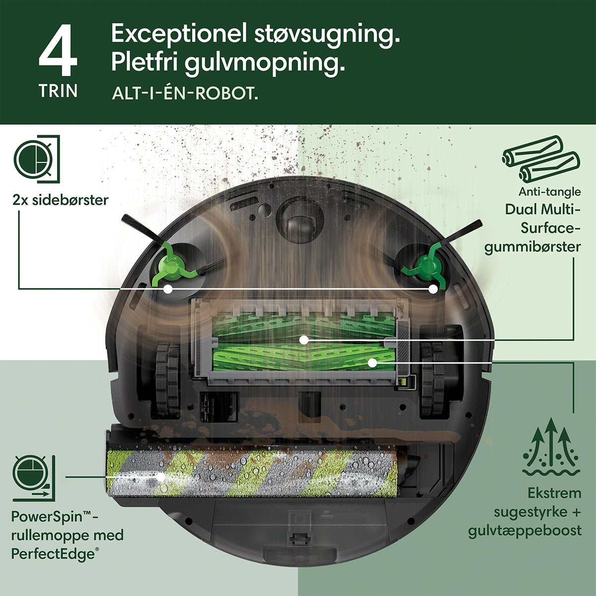 iRobot Roomba® Max 705 Combo - robot + AutoWash™ - dock