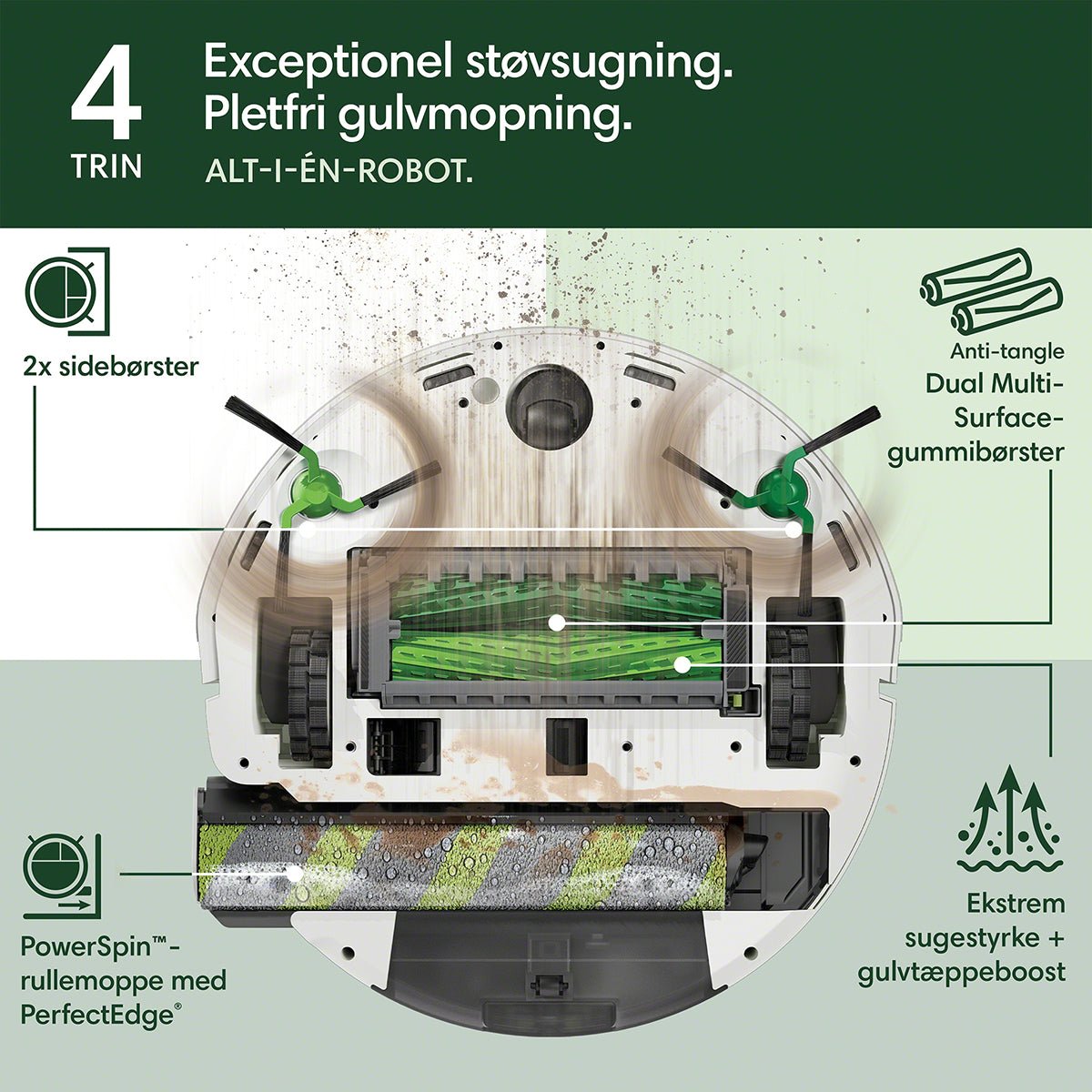 iRobot Roomba® Max 705 Combo - robot + AutoWash™ - dock