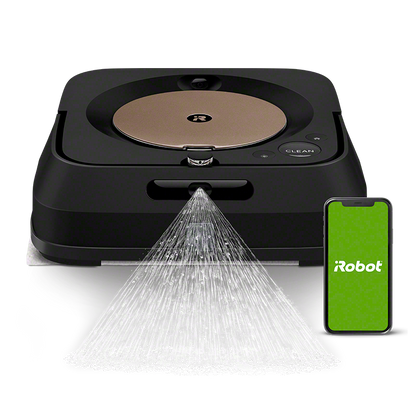 Roomba® j9+ robotstøvsuger & Braava jet® m6 sort Bundle