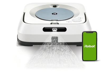 iRobot® Roomba® i7+ & Braava jet® m6 hvid/blå Bundle