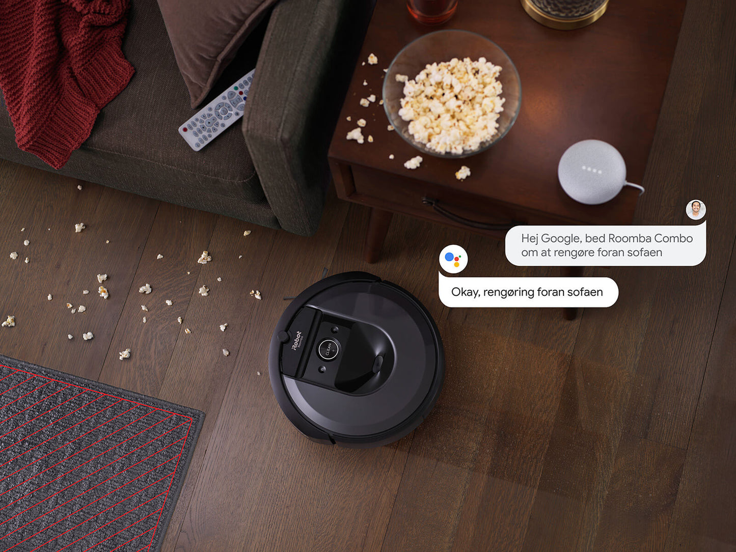 Roomba Combo® i8+ robotstøvsuger og -gulvmoppe