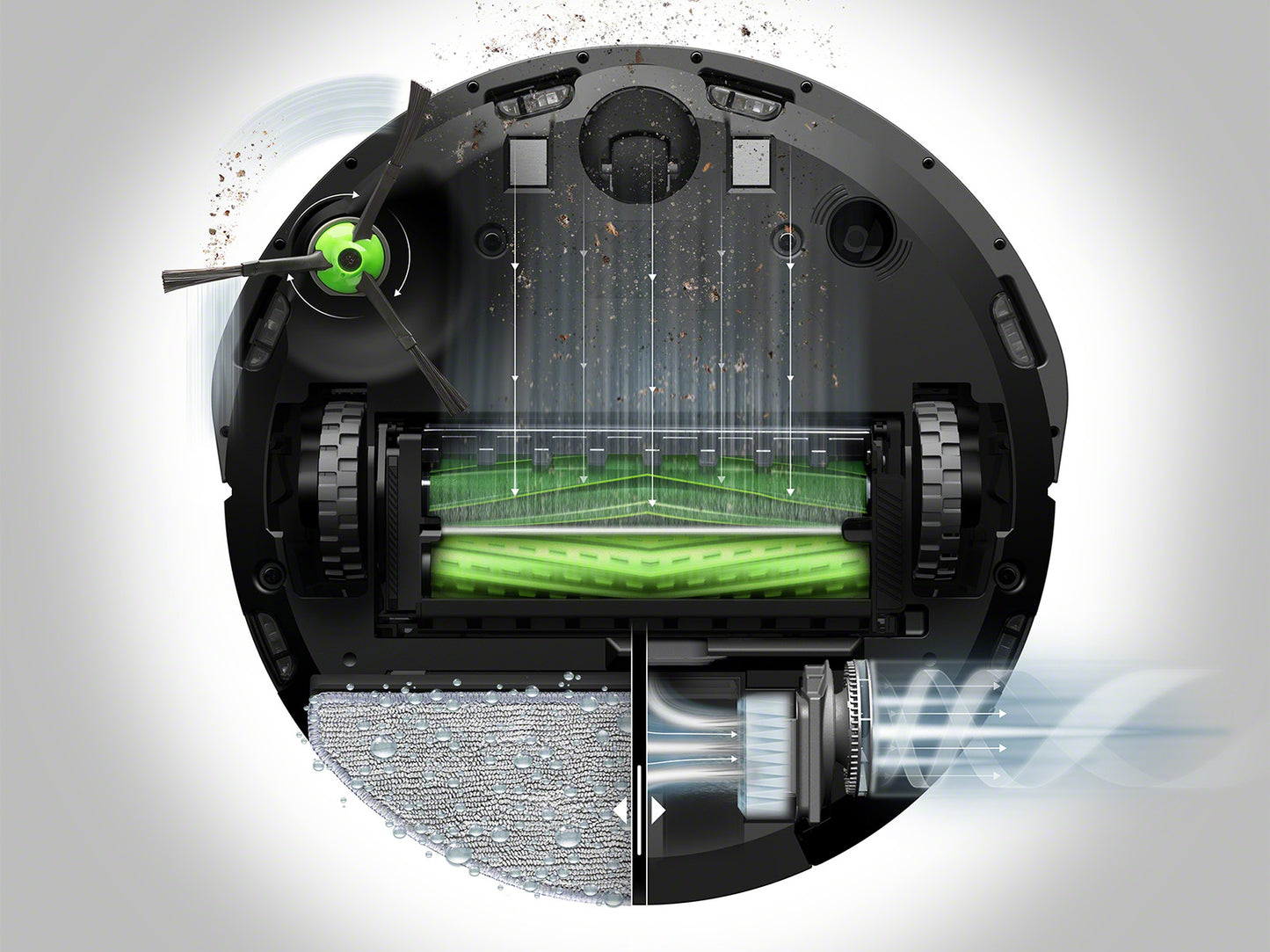 Roomba Combo® i8 robotstøvsuger og -gulvmoppe