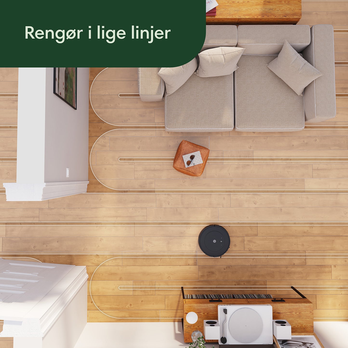 Roomba Combo® Essential robotstøvsuger og -gulvmoppe grå (demo) Sort