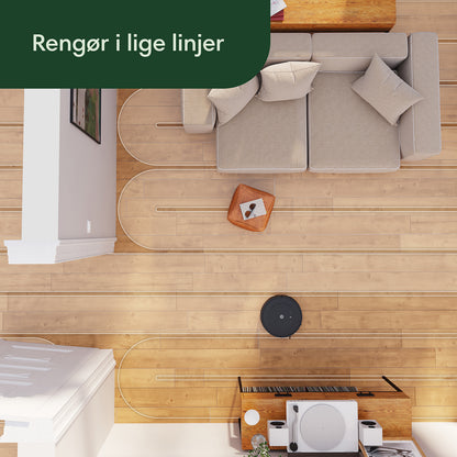 Roomba Combo® Essential robotstøvsuger og -gulvmoppe grå (demo) Sort