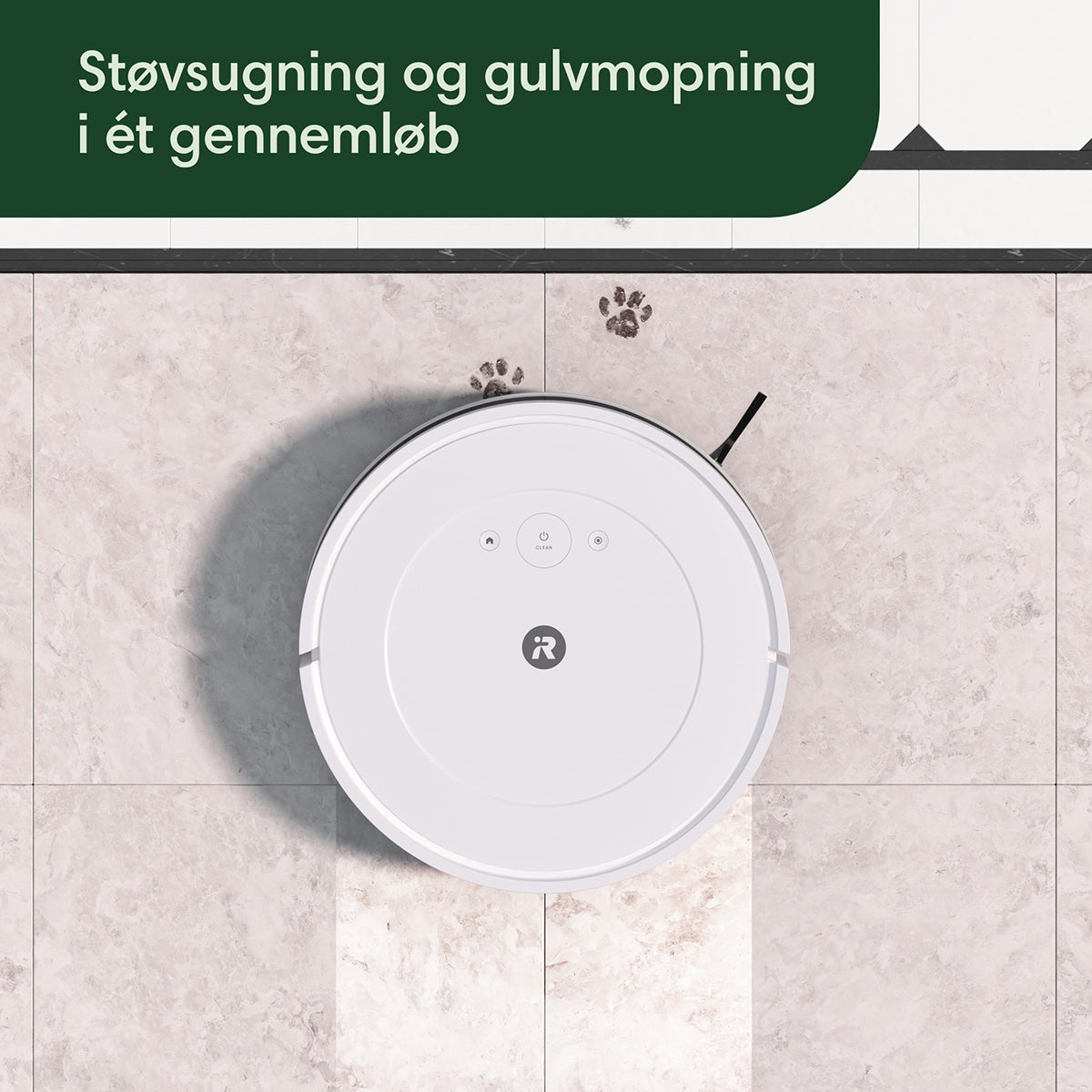 Roomba Combo® Essential robotstøvsuger og -gulvmoppe