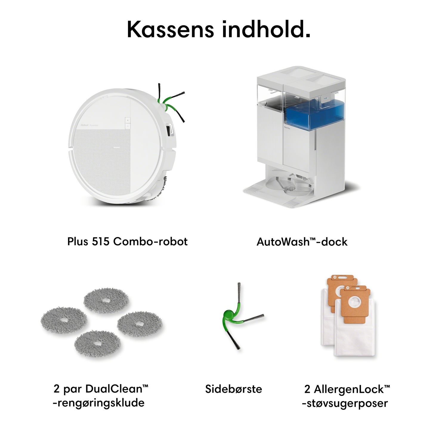 Roomba®  Plus 515 Combo Robot + AutoWash™  Dock