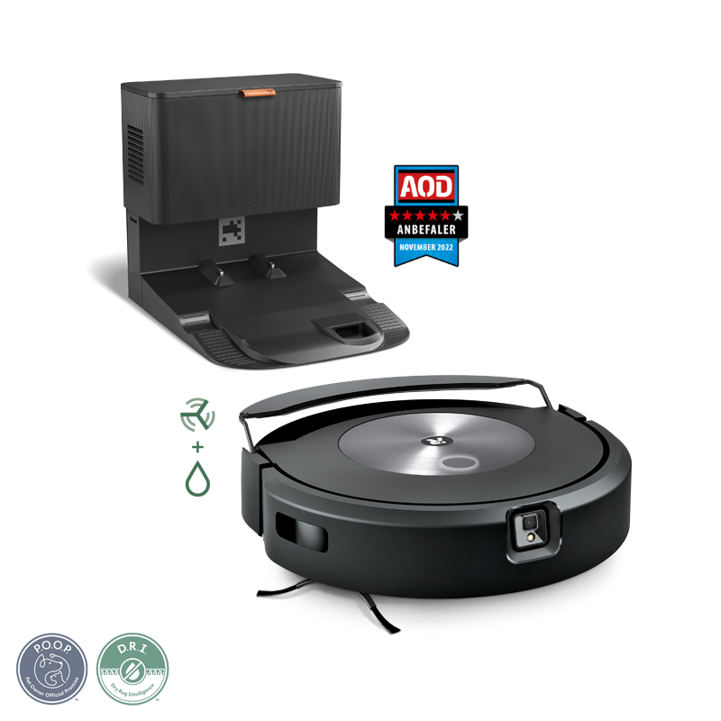 Roomba Combo® j7+ robotstøvsuger og -gulvmoppe