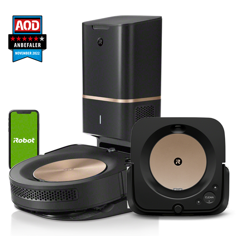 Roomba® s9+ & Braava jet® m6 sort Bundle