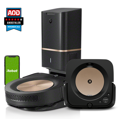 iRobot® Roomba® s9+ & Braava jet® m6 sort Bundle