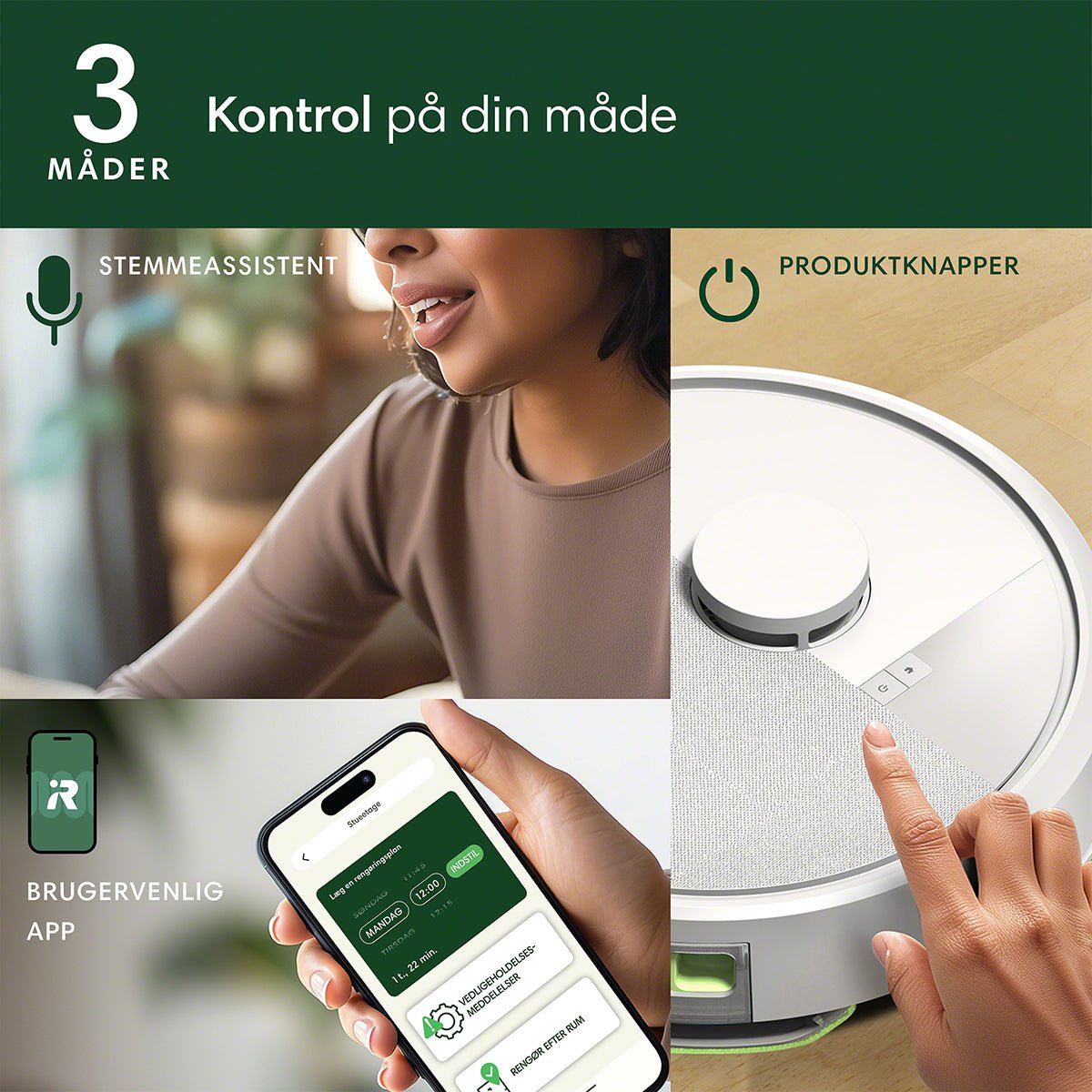 iRobot Roomba® 105 Combo - robot + AutoEmpty™ - dock