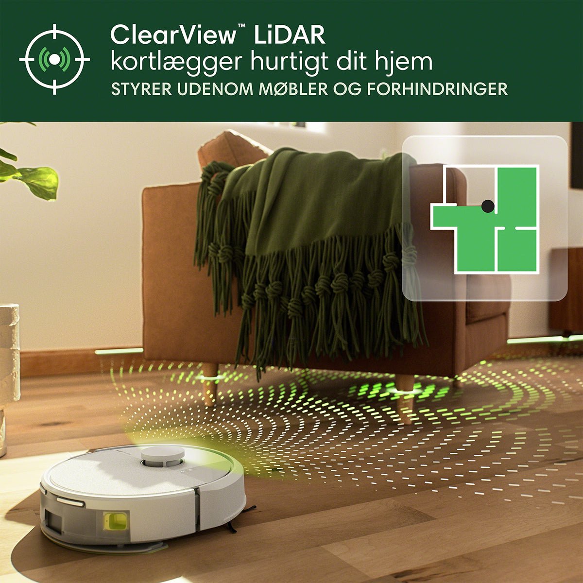 iRobot Roomba® 105 Combo - robot + AutoEmpty™ - dock