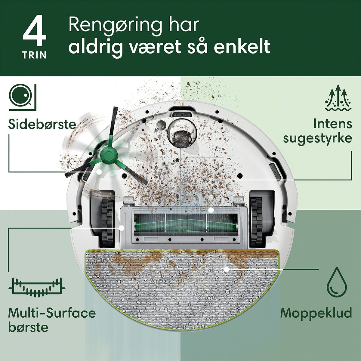iRobot Roomba® 105 Combo - robot + AutoEmpty™ - dock