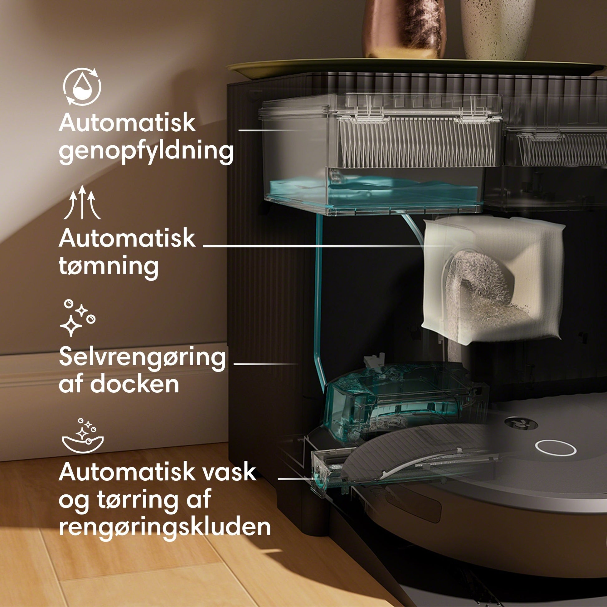 iRobot Roomba Combo® 10 Max robot + AutoWash™ dock