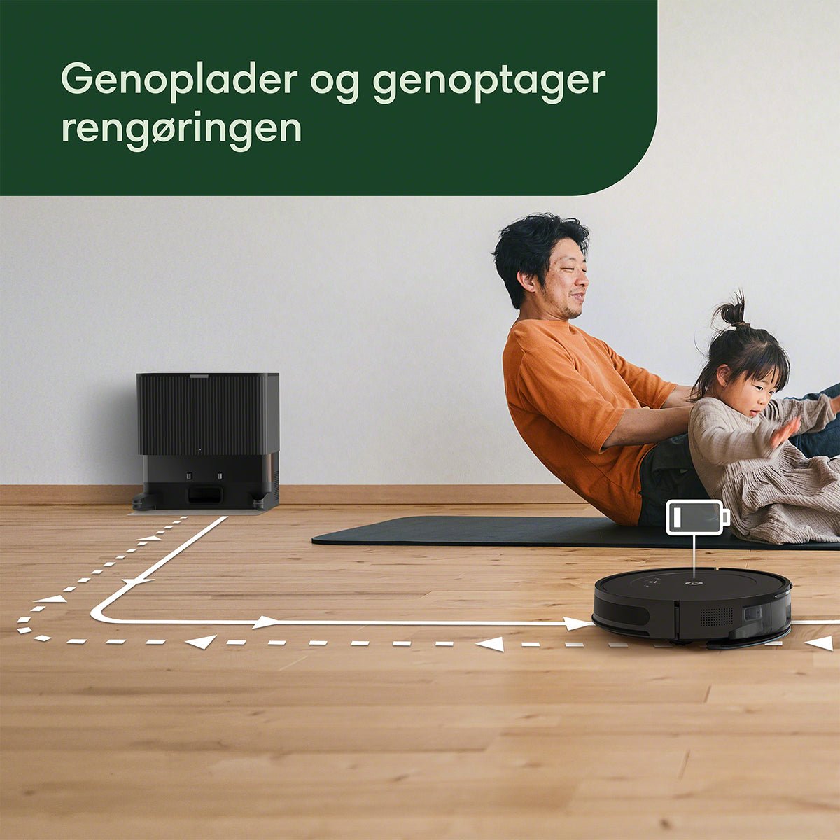 iRobot Roomba Combo® 2 Essential robot sort + AutoEmpty™ dock