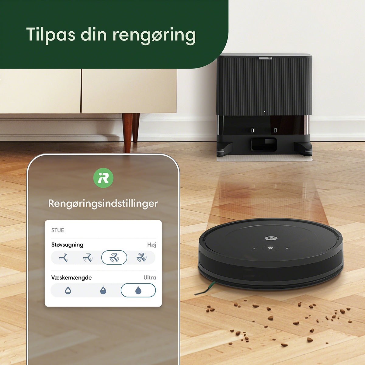 iRobot Roomba Combo® 2 Essential robot sort + AutoEmpty™ dock