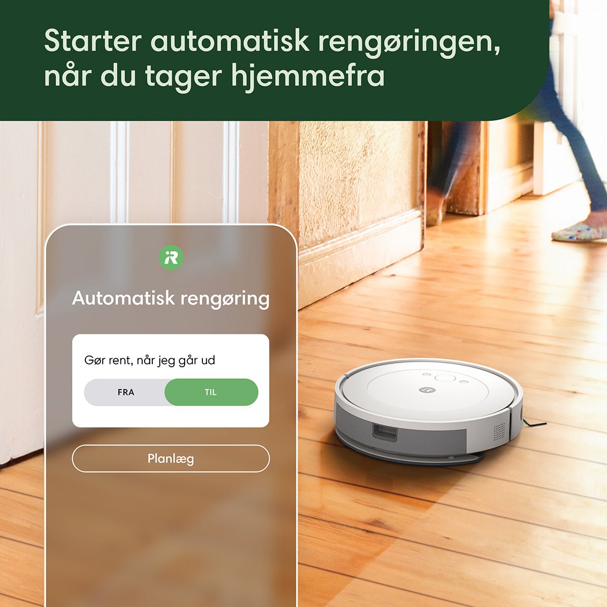 iRobot Roomba Combo® Essential robotstøvsuger og - gulvmoppe hvid