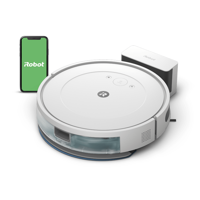 iRobot Roomba Combo® Essential robotstøvsuger og - gulvmoppe hvid
