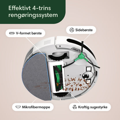 iRobot Roomba Combo® Essential robotstøvsuger og - gulvmoppe hvid