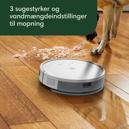 iRobot Roomba Combo® Essential robotstøvsuger og - gulvmoppe hvid