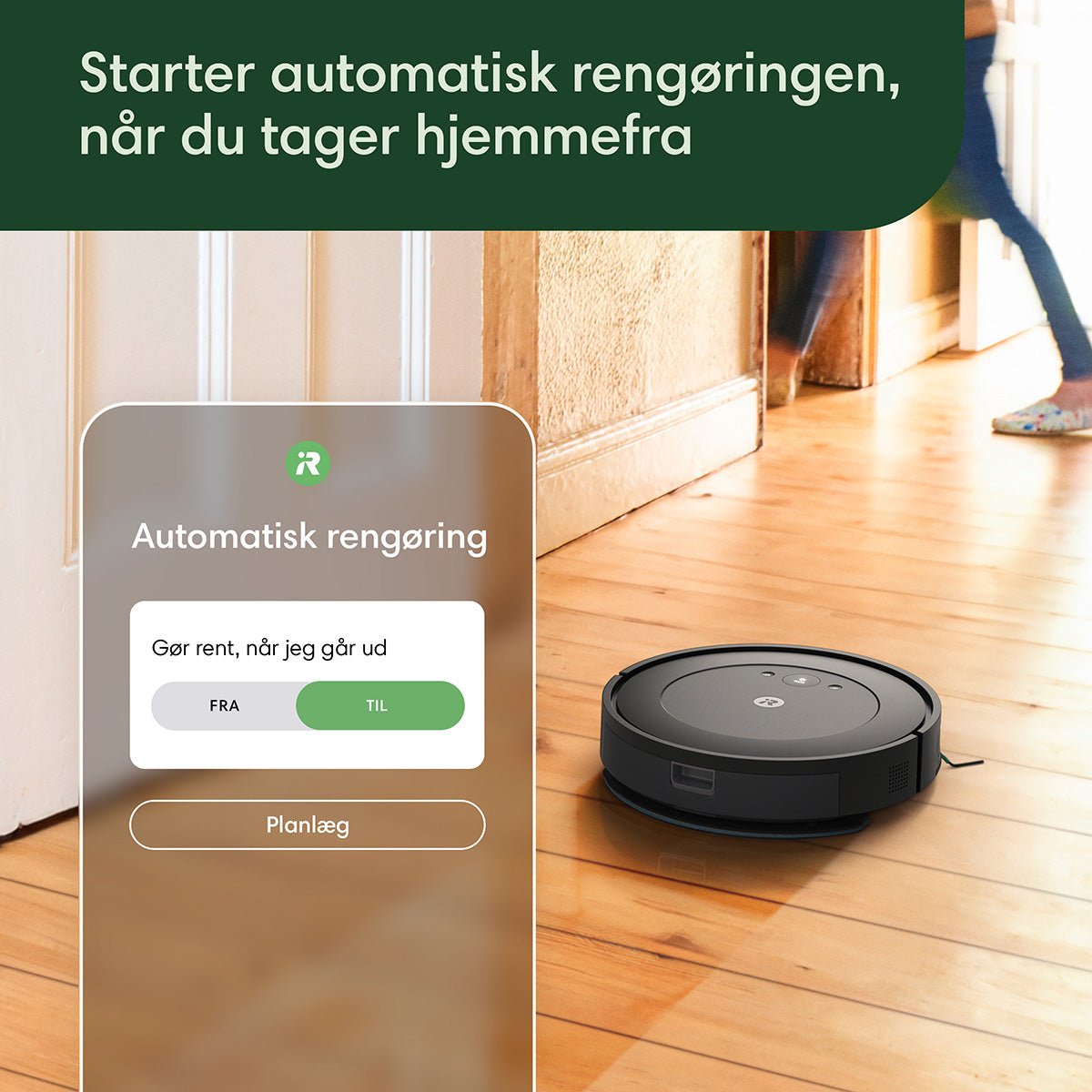 iRobot Roomba Combo® Essential robotstøvsuger og - gulvmoppe sort