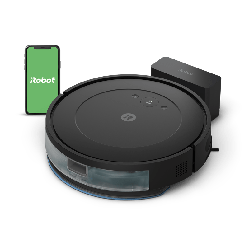 iRobot Roomba Combo® Essential robotstøvsuger og - gulvmoppe sort