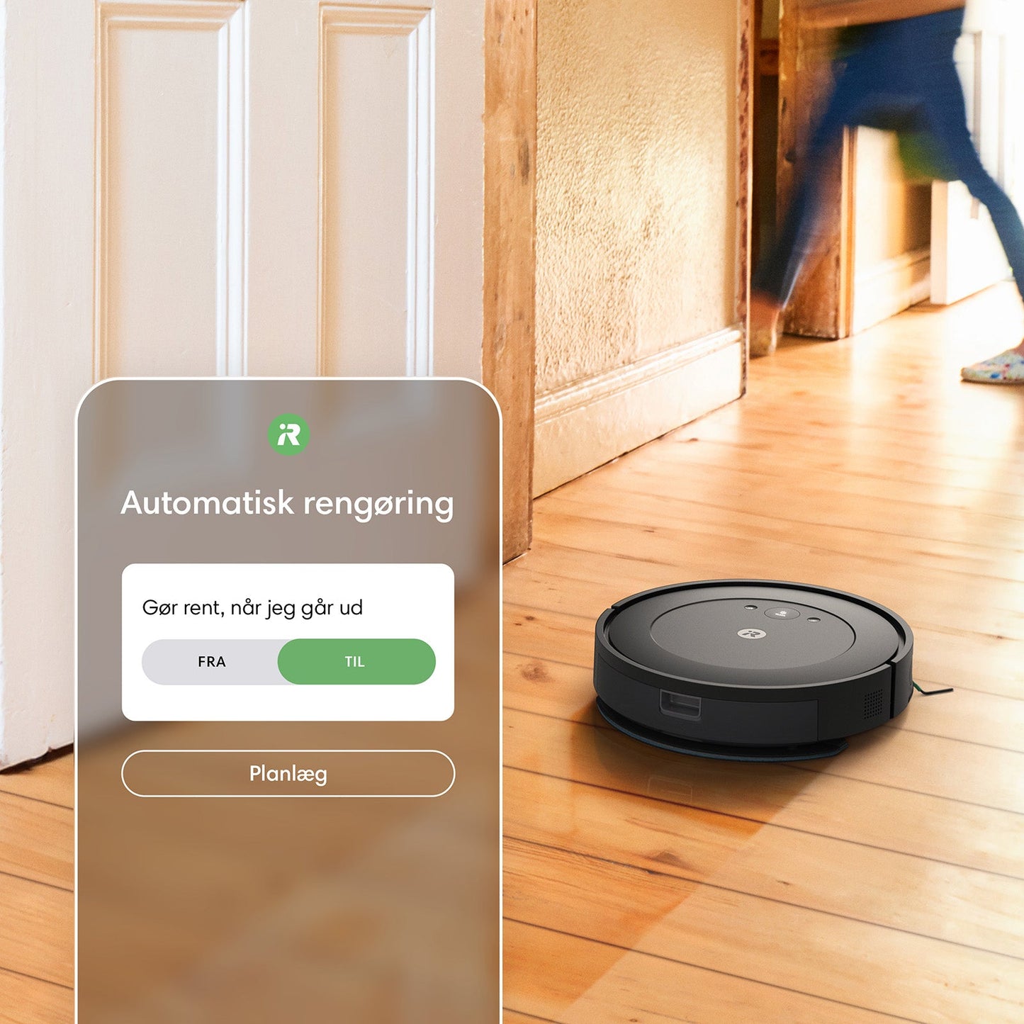 iRobot Roomba Combo® Essential robotstøvsuger og - gulvmoppe sort (demo)