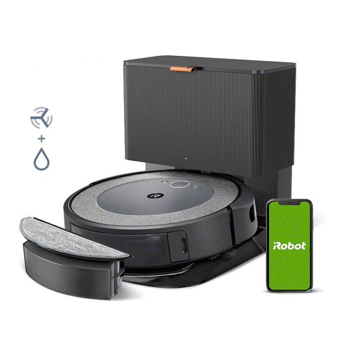 iRobot Roomba Combo® i5+ robotstøvsuger og - gulvmoppe