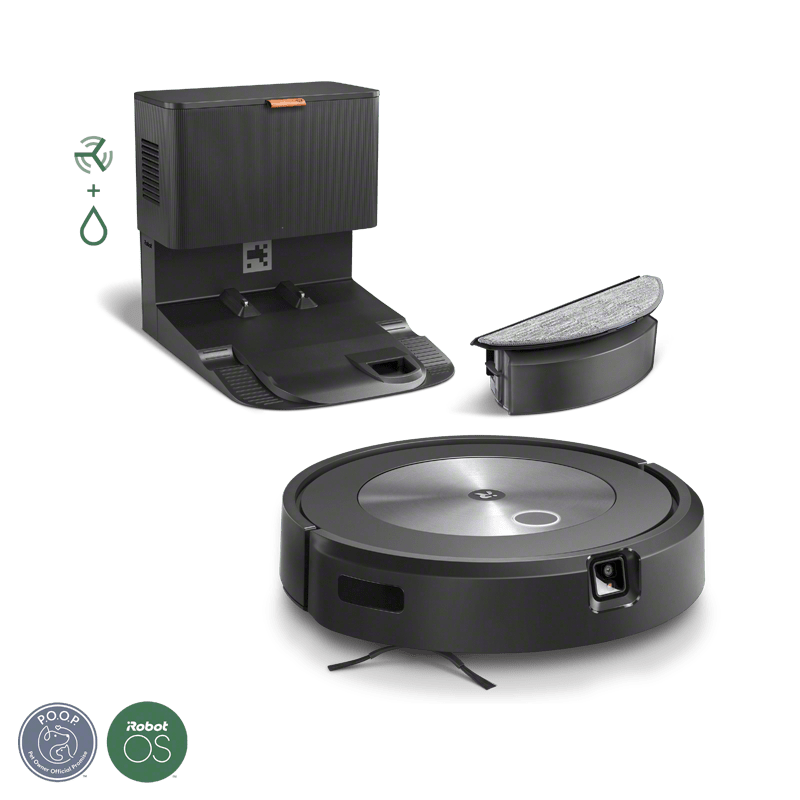 iRobot Roomba Combo® j5+ robotstøvsuger og - gulvmoppe