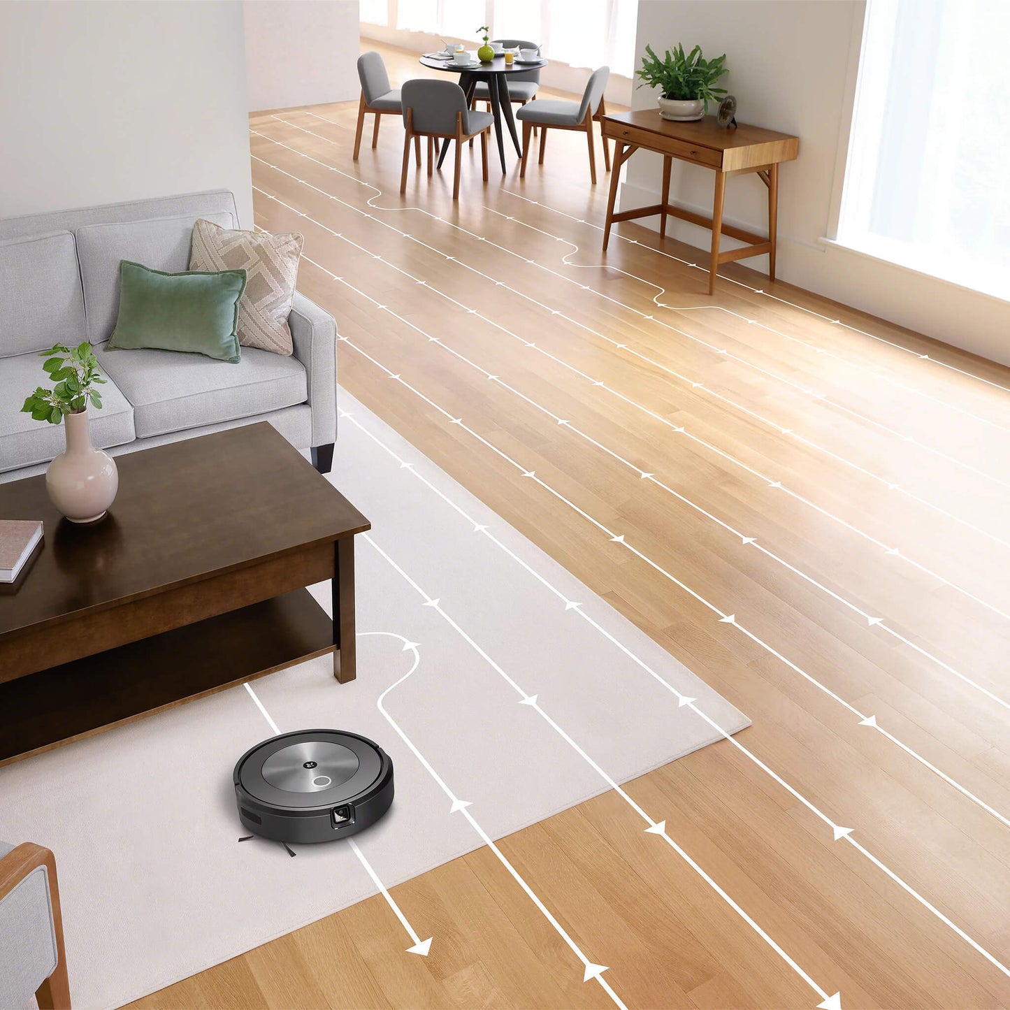 iRobot Roomba Combo® j5+ robotstøvsuger og - gulvmoppe