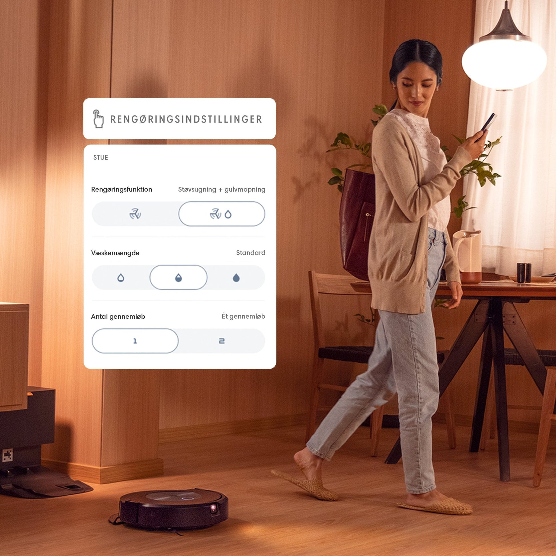 iRobot Roomba Combo® j7+ robotstøvsuger og - gulvmoppe