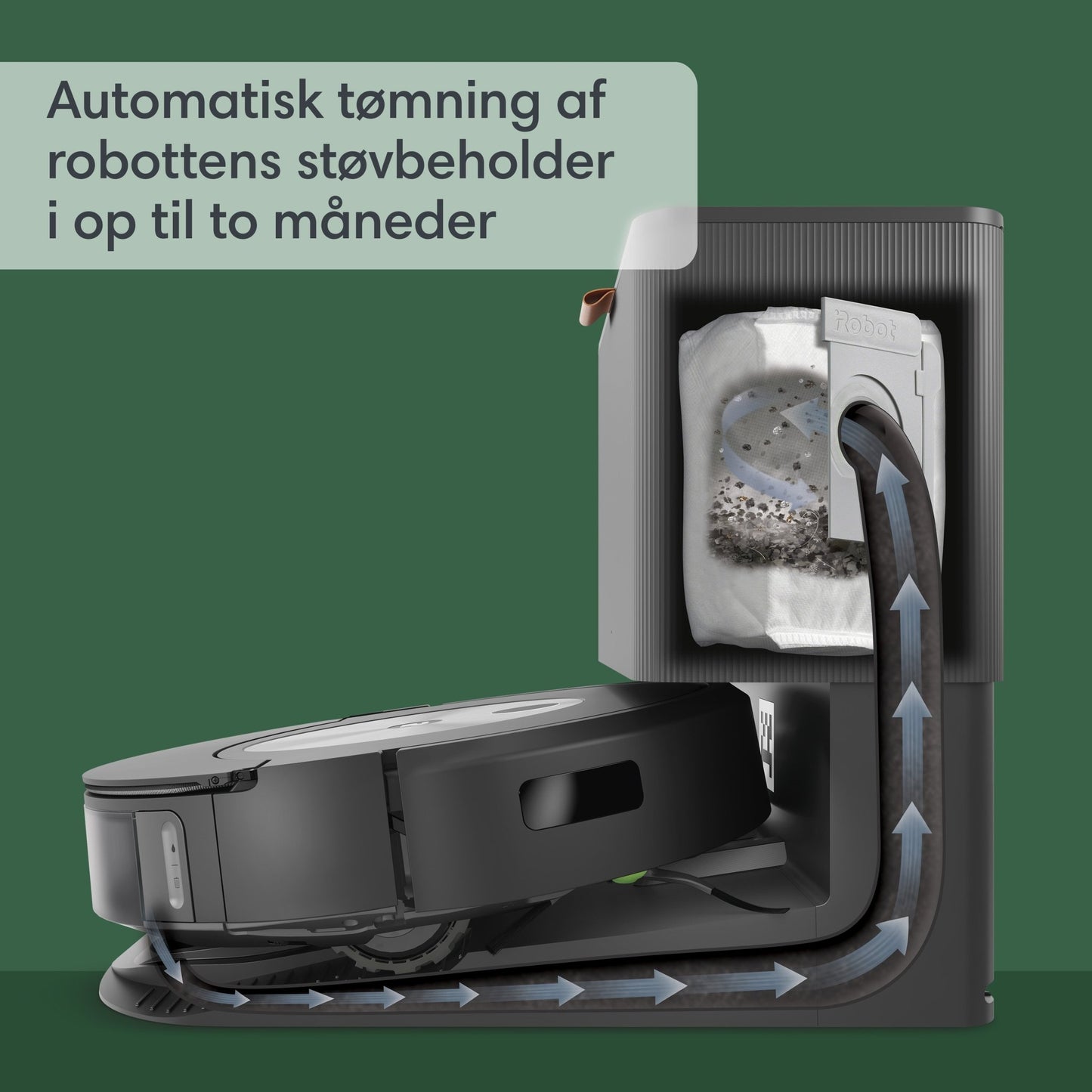 iRobot Roomba Combo® j7+ robotstøvsuger og - gulvmoppe