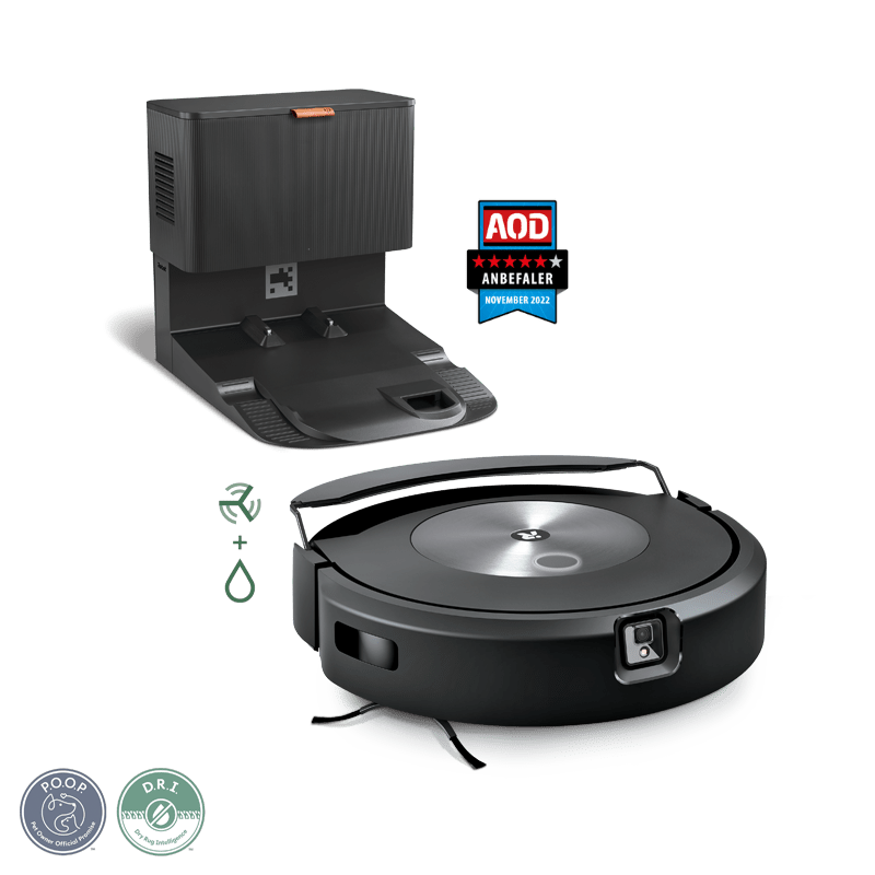 iRobot Roomba Combo® j7+ robotstøvsuger og - gulvmoppe