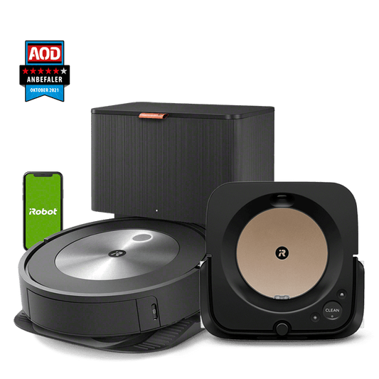iRobot Roomba® j7+ & Braava jet® m6 sort Bundle