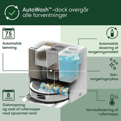 iRobot Roomba® Max 705 Combo - robot + AutoWash™ - dock