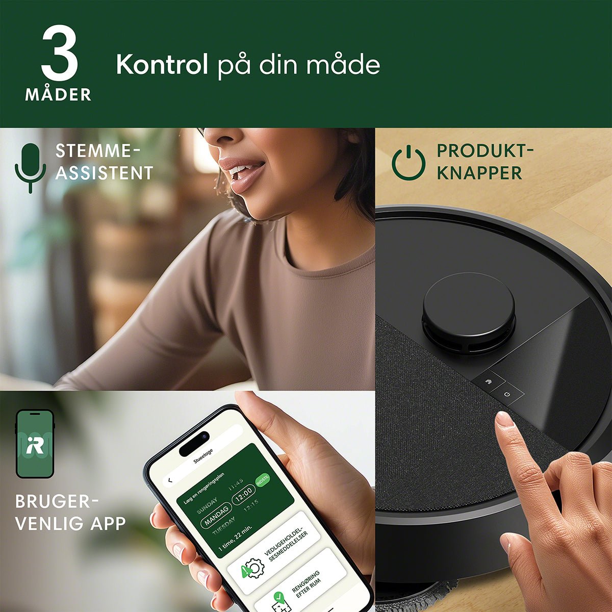 iRobot Roomba® Plus 405 Combo - robot + AutoWash ™ - dock