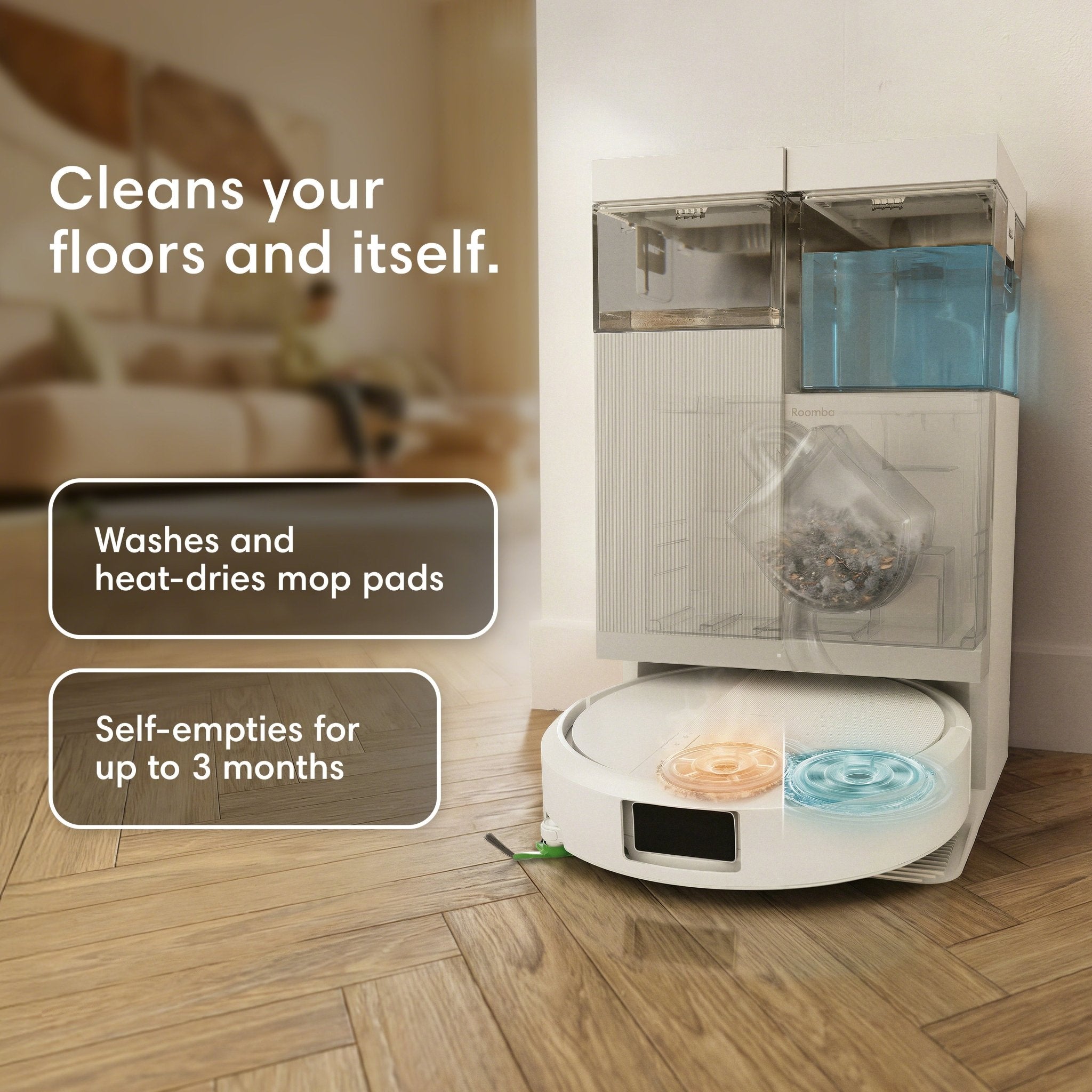 Roomba® Plus 415 Combo Robot + AutoWash™ Dock – iRobot