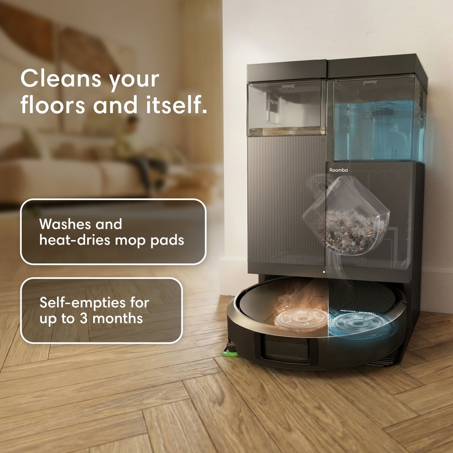 iRobot Roomba® Plus 415 Combo Robot + AutoWash™ Dock