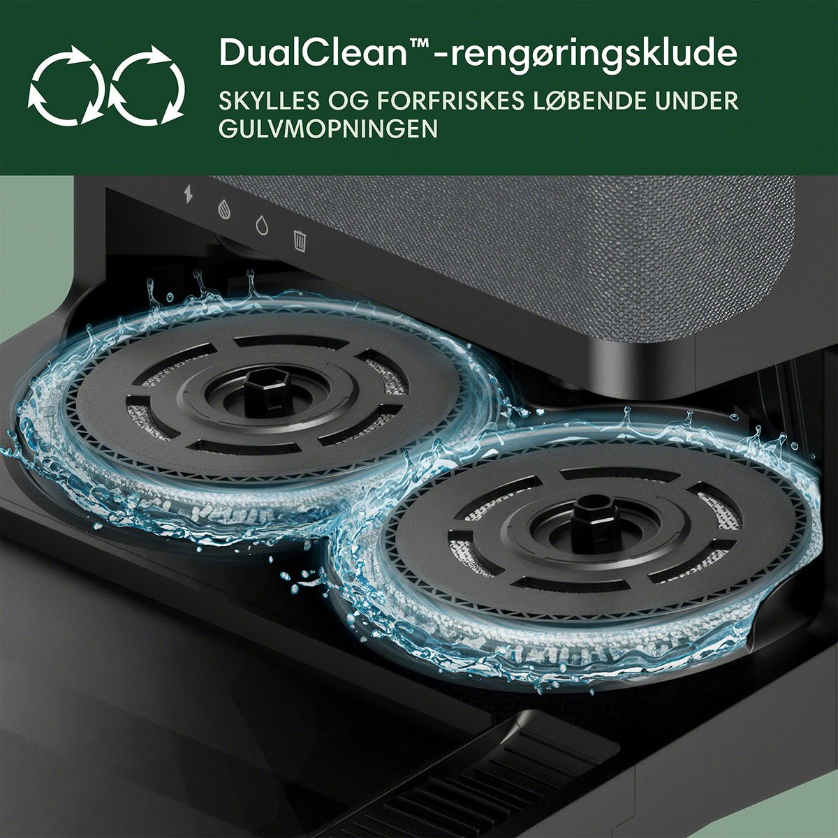 iRobot Roomba® Plus 505 Combo - robot + AutoWash™ - dock