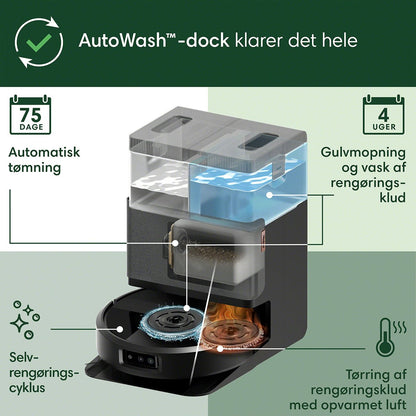 iRobot Roomba® Plus 505 Combo - robot + AutoWash™ - dock