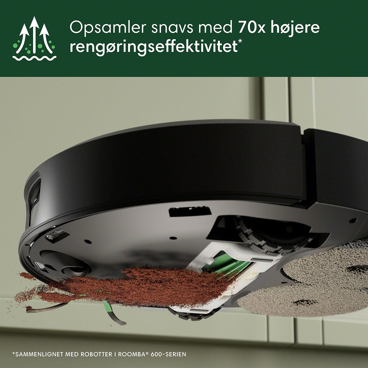 iRobot Roomba® Plus 505 Combo - robot + AutoWash™ - dock