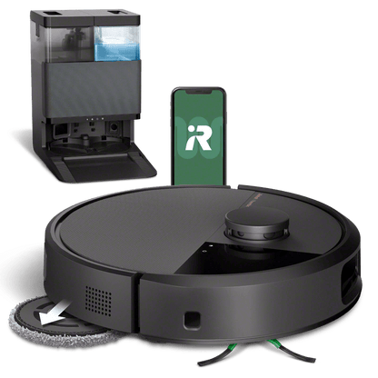 iRobot Roomba® Plus 505 Combo - robot + AutoWash™ - dock