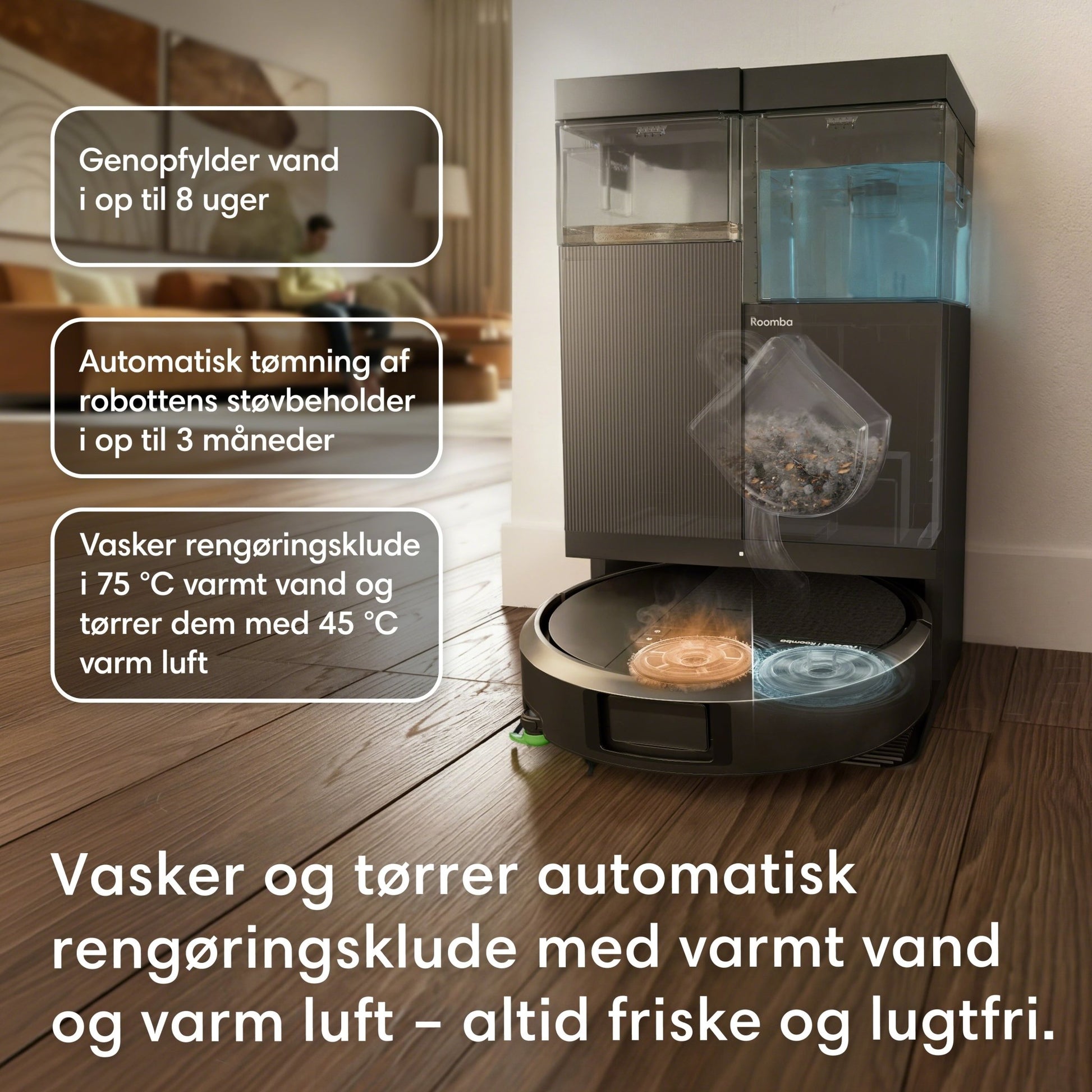 iRobot Roomba® Plus 515 Combo Robot + AutoWash™ Dock