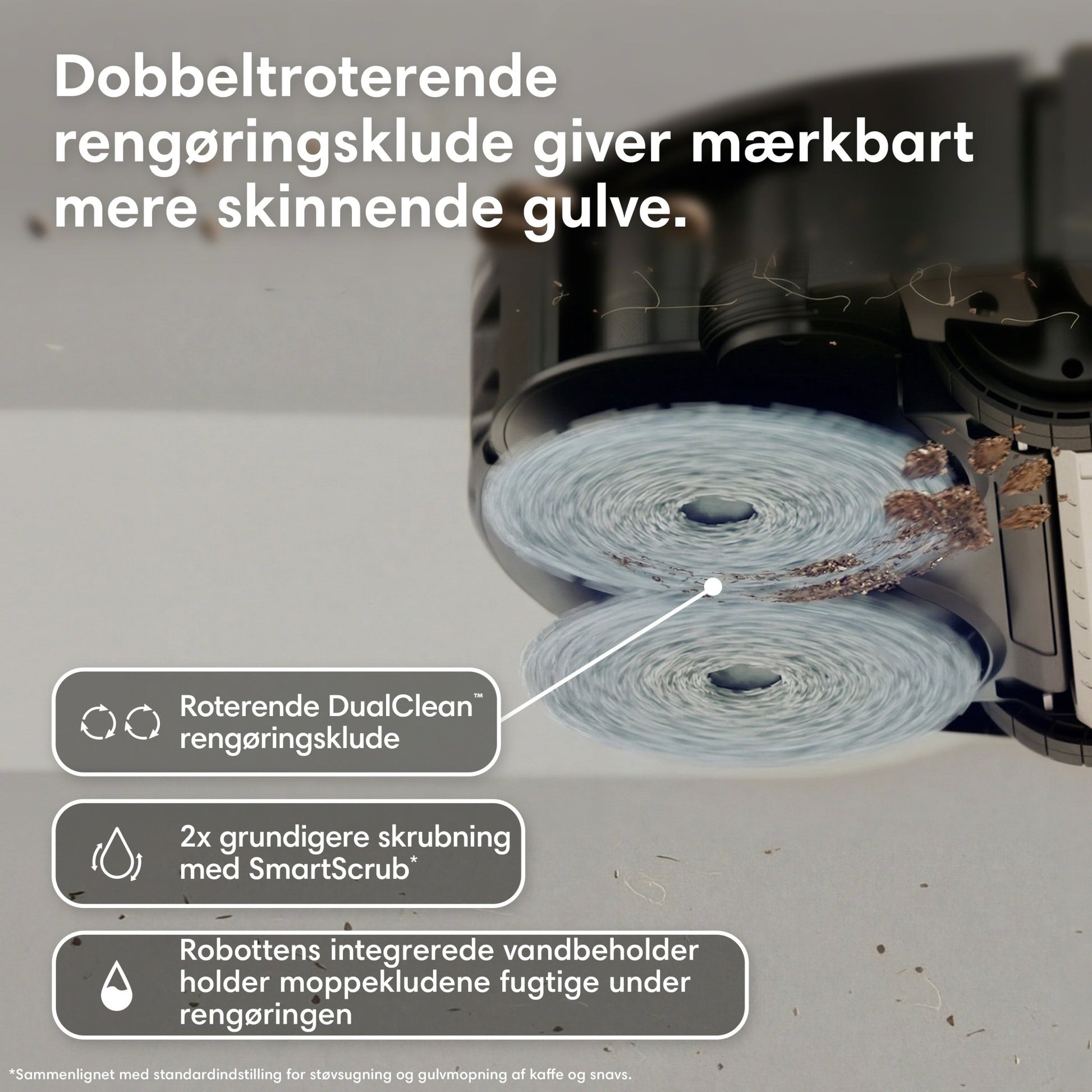 iRobot Roomba® Plus 575 Combo-robot + AutoWash™-dock
