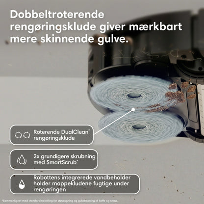 iRobot Roomba® Plus 575 Combo-robot + AutoWash™-dock