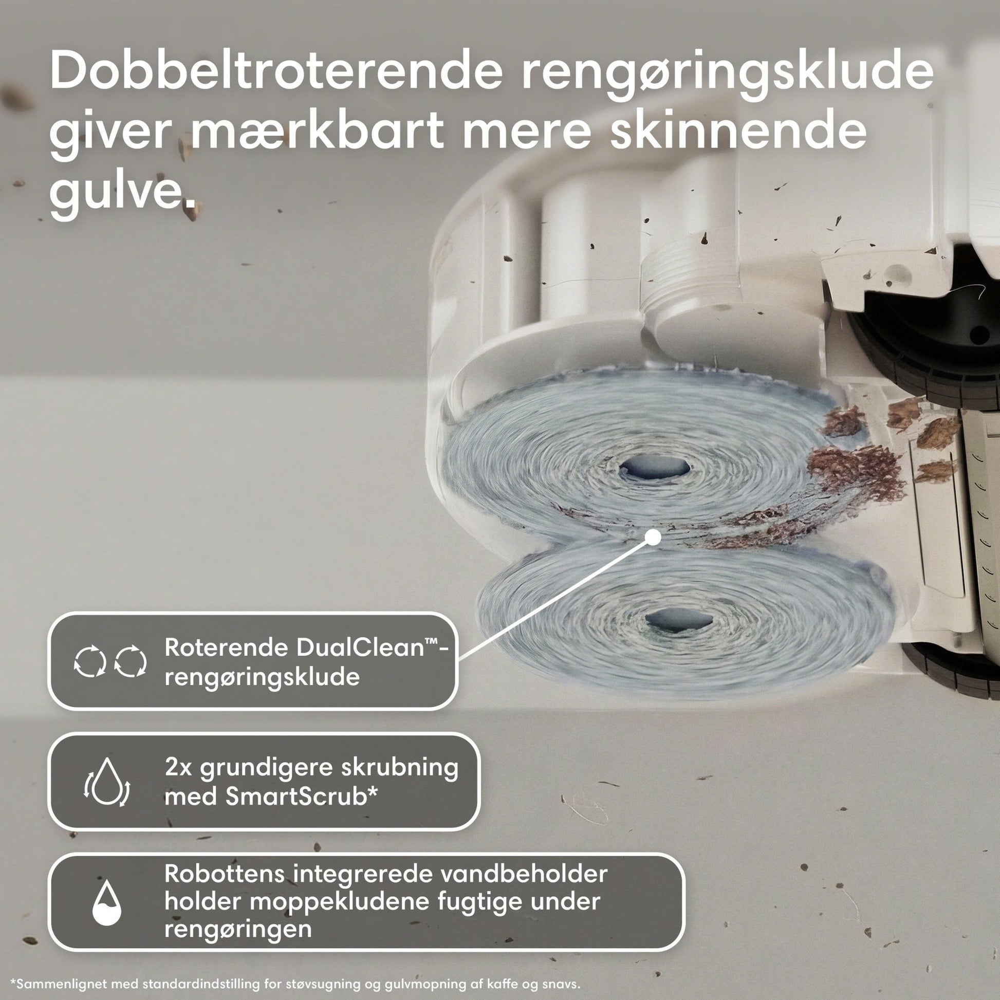 iRobot Roomba® Plus 575 Combo-robot + AutoWash™-dock